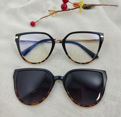 Lunettes 2 en 1 - 18 Noir Tigré