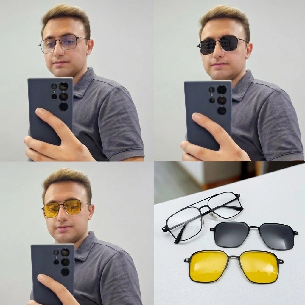Lunettes 3 en 1 - Titanium 1