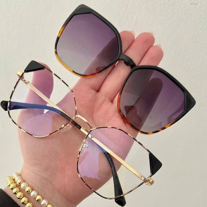 Lunettes 2 en 1 - 67 Noir Tigré