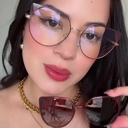 Lunettes 2 en 1 - 97 Bordeau