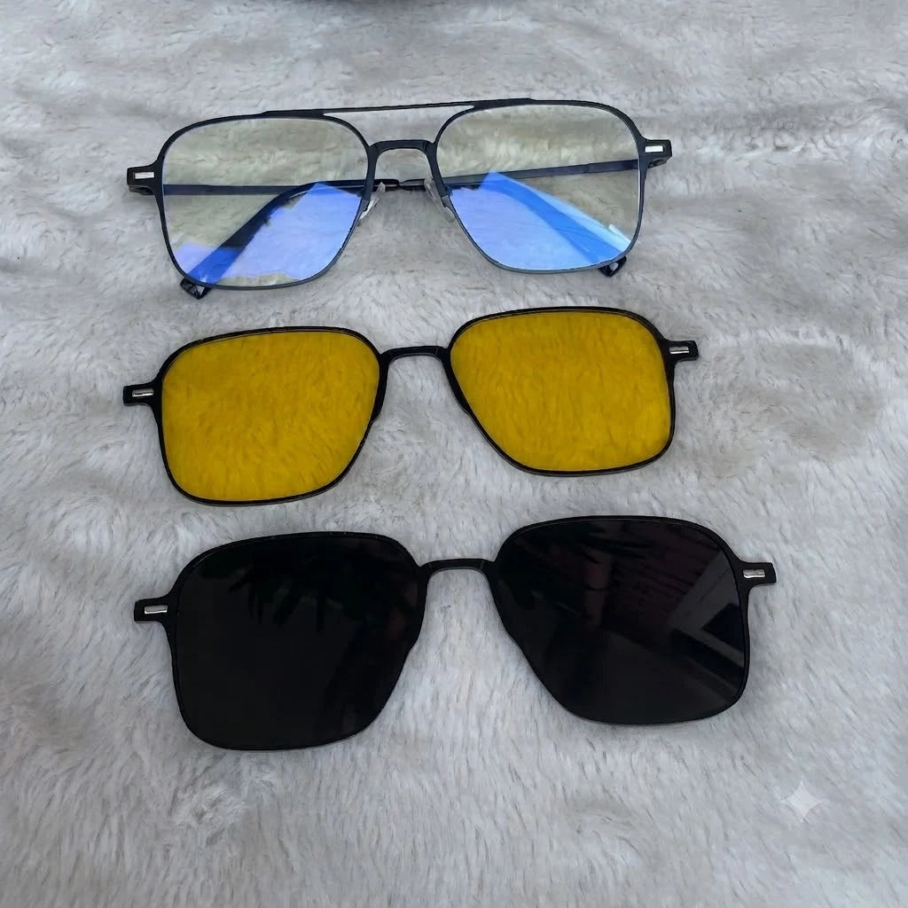 Lunettes 3 en 1 - Titanium 1