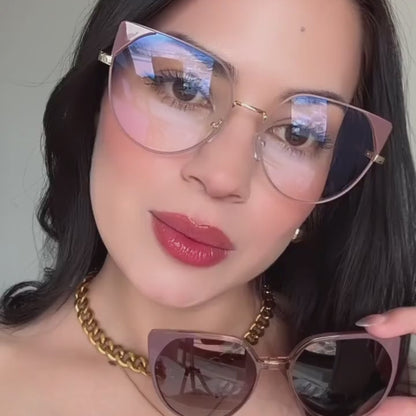 Lunettes 2 en 1 - 97 Mauve