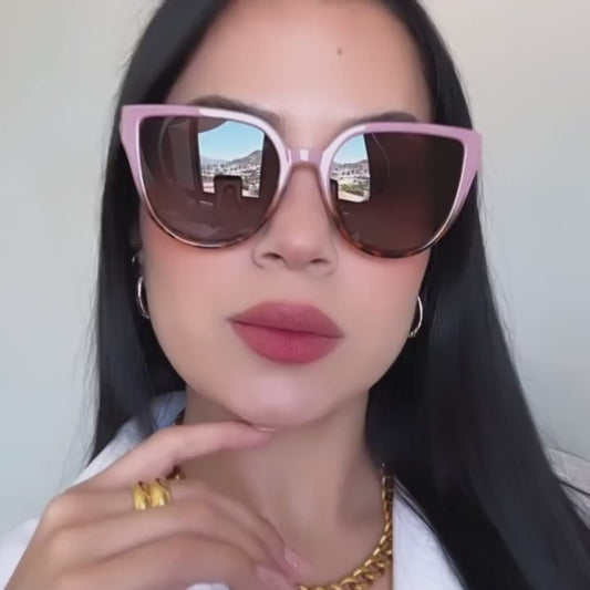 Lunettes 2 en 1 - 18 Rose Tigré